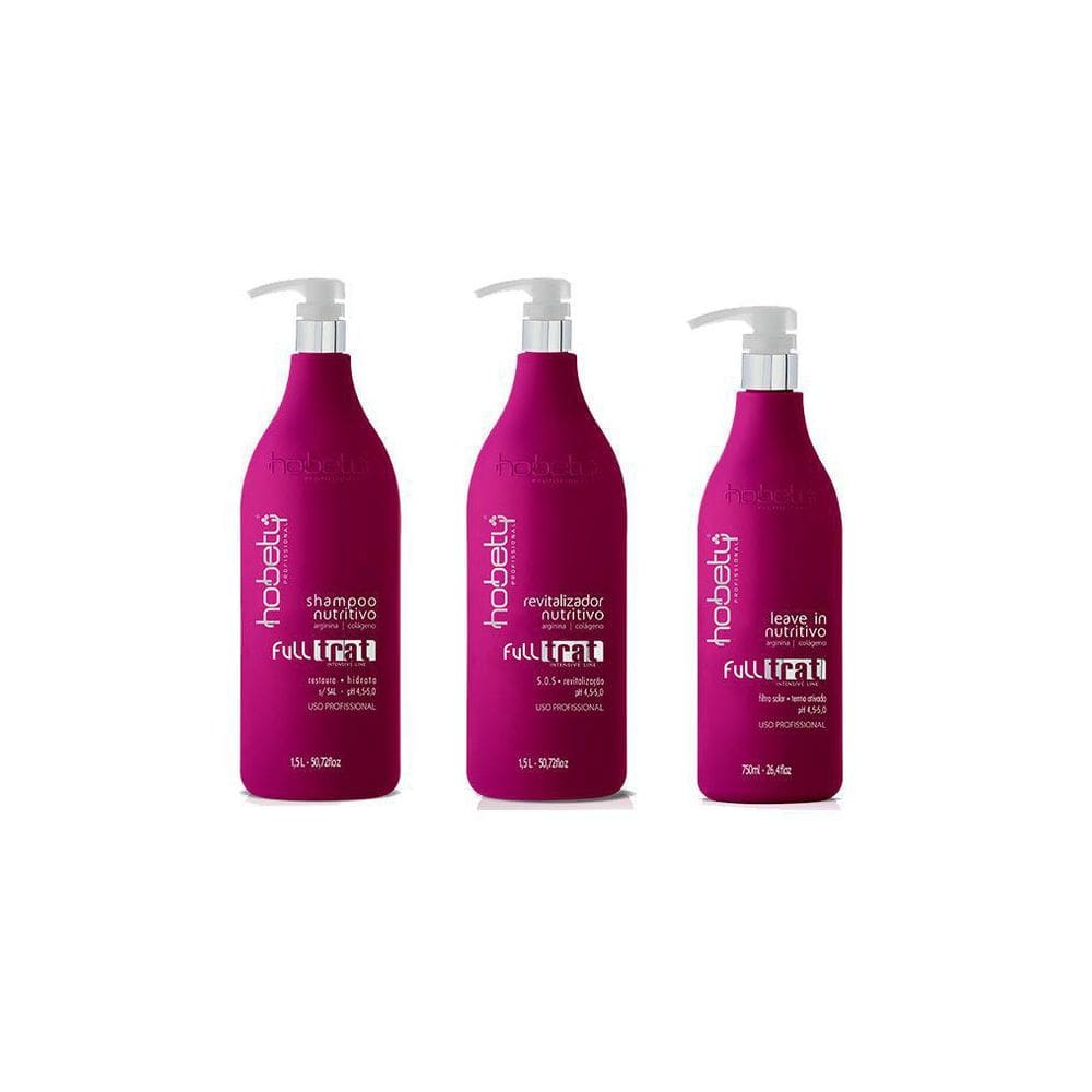 Hobety Kit Full Trat Revitalizador 3 Itens