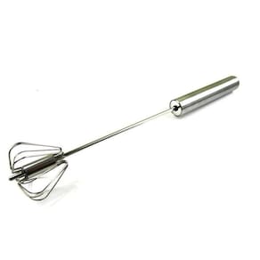 Batedor de Ovos Semi Automático em Aço Inox