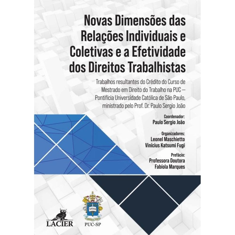 Novas Dimensões das Relações Individuais e Coletivas e a Efetividade dos Direitos Trabalhistas