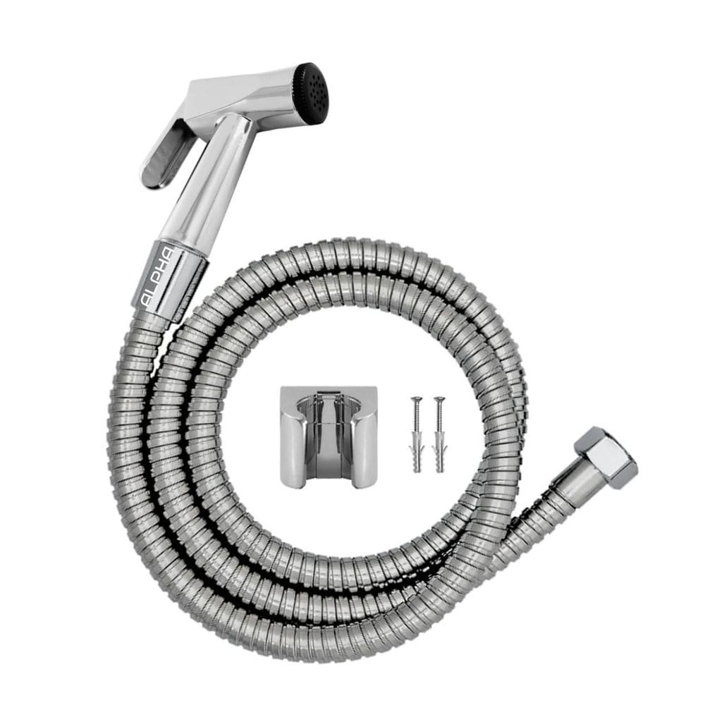 Ducha Higiênica Metal Gatilho Mangueira 1,80 Mt Sem Registro