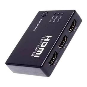 Hub Switch Hdmi 3 Entradas E 1 Saída Le-4125 - Lelong