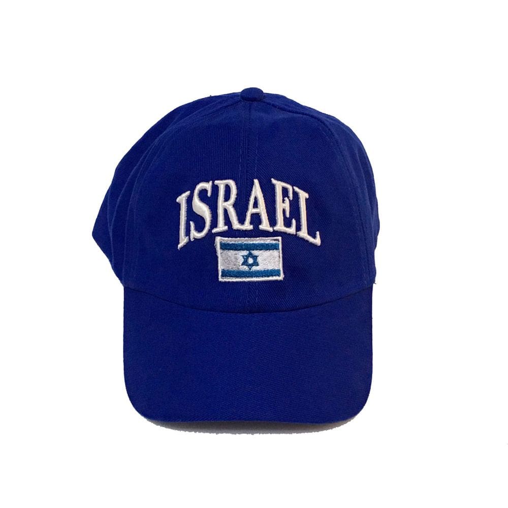 Boné da bandeira de Israel