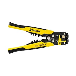 Alicate 8" Decapador Crimpador Desencapador de Fios 0,2 a 6mm Cabo Ergonômico Automático Fertak