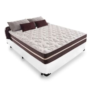 Cama Box Casal + Colchão De Molas Prime Colchões Classic Superlastic 138x188x64