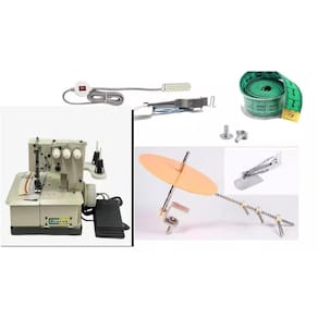 Maquina Costura Galoneira 3 Agulhas + Kit Acessórios7 peças