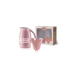 Conjunto Com Bule E Suporte Para Filtro 102 Sanremo Rose