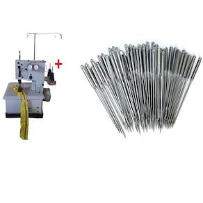 Colarete 2 Agulhas Semi Industrial com motor +50agulhas