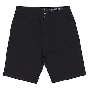 Bermuda Quiksilver Jeans Everyday Black SM25 Masculina Preto