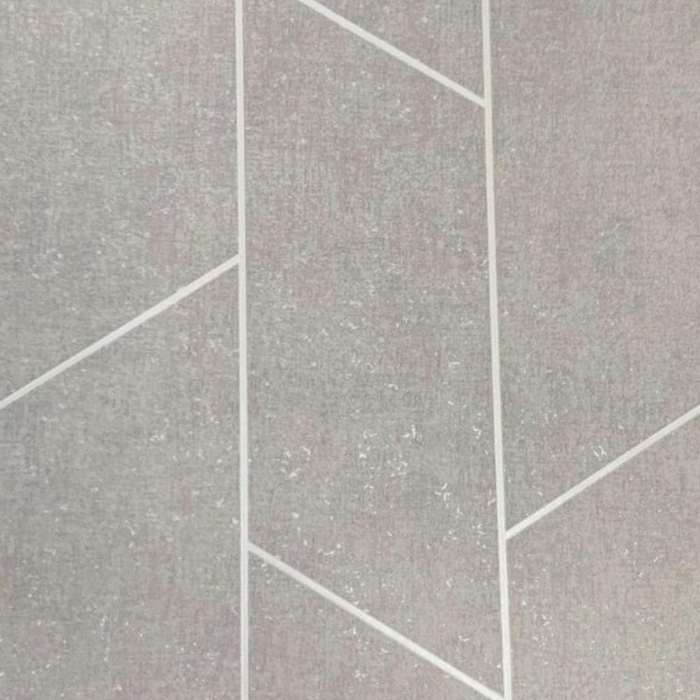 Papel de Parede Santorini Geométrico Cinza SN63
