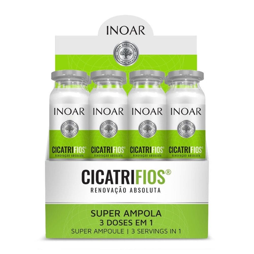 Inoar Display Ampola Cicatrifios 12 Unidades 45ml