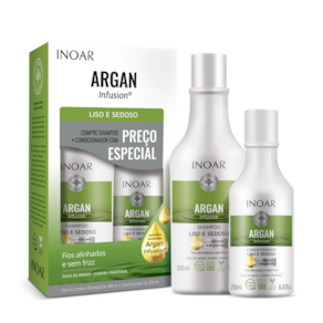 Inoar Argan Infusion - Kit Liso e Sedoso 750ml