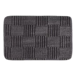 Tapete Banheiro Porta Quarto Aconchego Liso Cores Neutras Macio Corttex 45 x 65cm