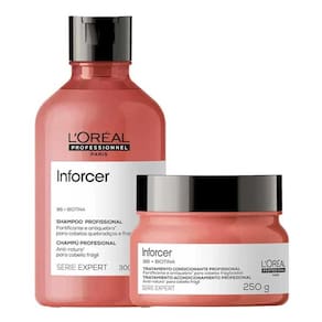 L`Oréal Inforcer Kit - Shampoo 300 E Máscara 250