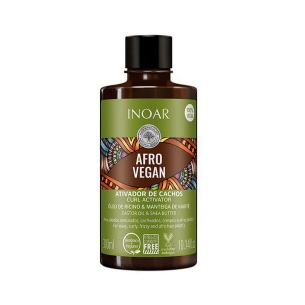 Inoar Afro Vegan - Ativador de Cachos 300ml