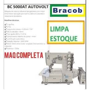 Colarete Industrial Direct Drive-Bracob BC 5000AT+1 viés