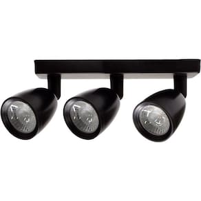 Spot Led Direct Mr16 3X4W 6500K Preto - Base Linear