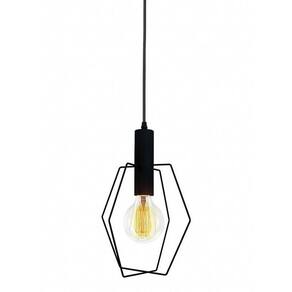Pendente Taschibra Preto 40W E27 - Iluminação de Destaque