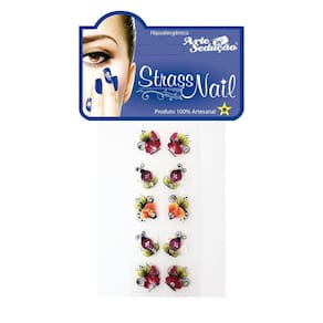 Kit 500 Adesivos Para Unhas Strass Nail, 100% Artesanal