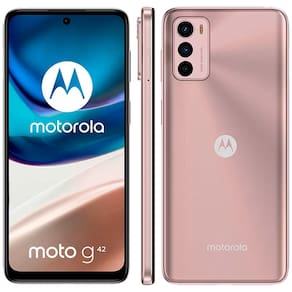 REEMBALADO: Motorola Moto G42 128GB 4GB RAM Tela de 6.4 - Rose