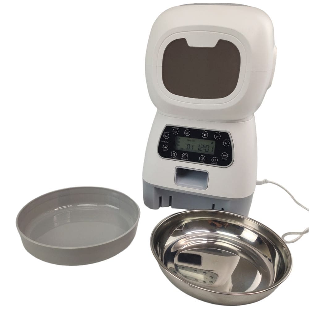 Comedouro Automatico Gato Pet Cachorro Programavel Raçao Comida Dieta Petshop Viagem