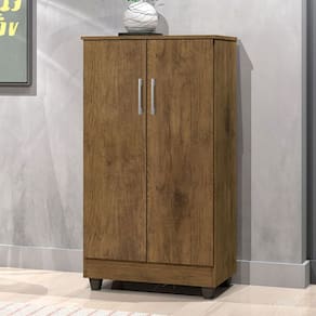 Armário Multiuso Smart 2 Portas 3 Prateleiras Jequitibá - J&a Móveis