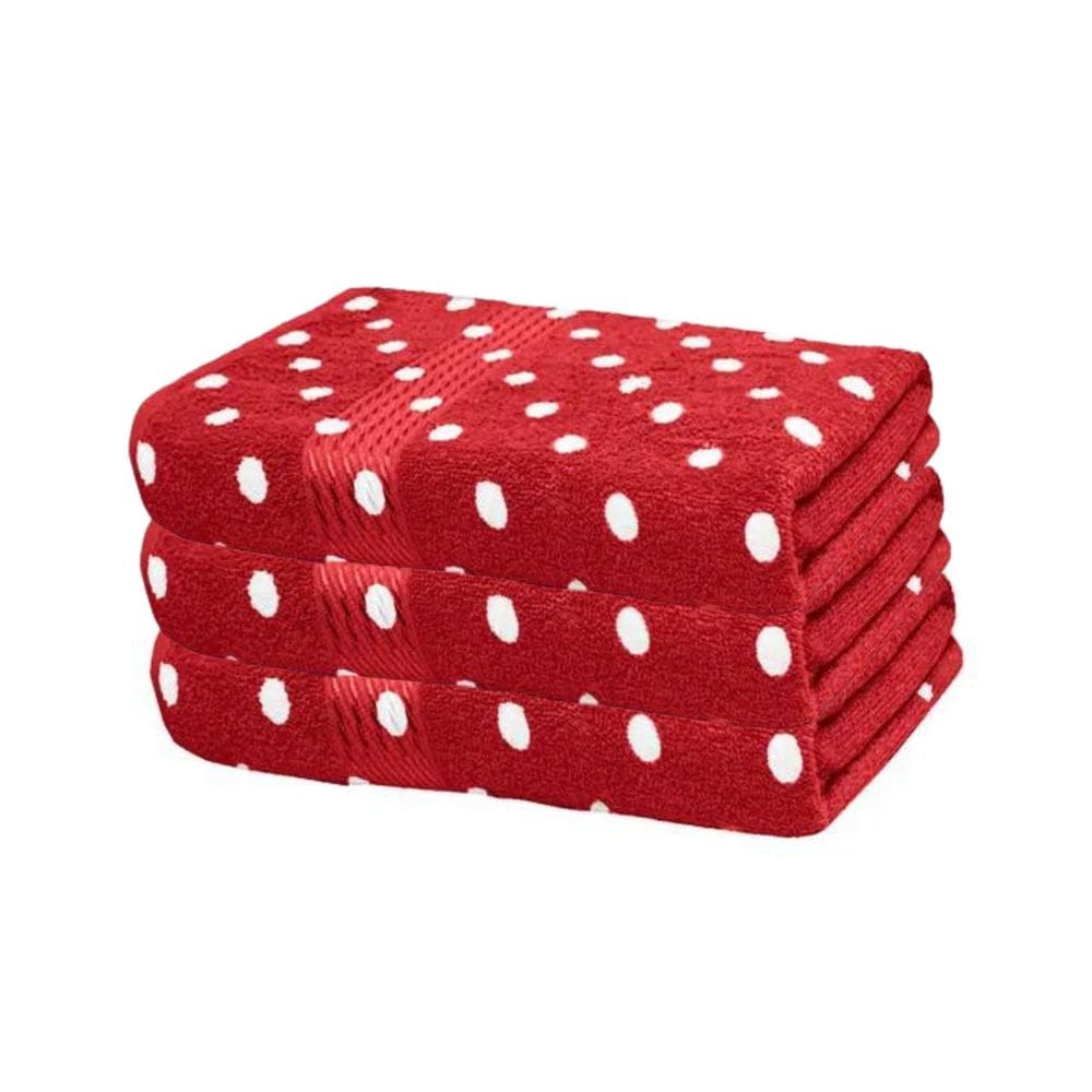 Kit 3 Toalhas De Rosto Prisma Döhler 50x80 100%Alg Fernanda