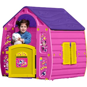 Casinha de Brinquedo Jardim Zippy Toys Magic House Minnie Rosa