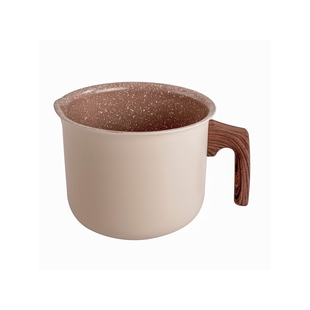 Leiteira Canecão Fervedor Antiaderente Indução 1,8L Pratic Cook Crema Mimo Style