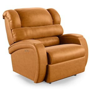 Poltrona do Papai Reclinável Napoli Power Touch PU Whisky FH1 - D`Rossi