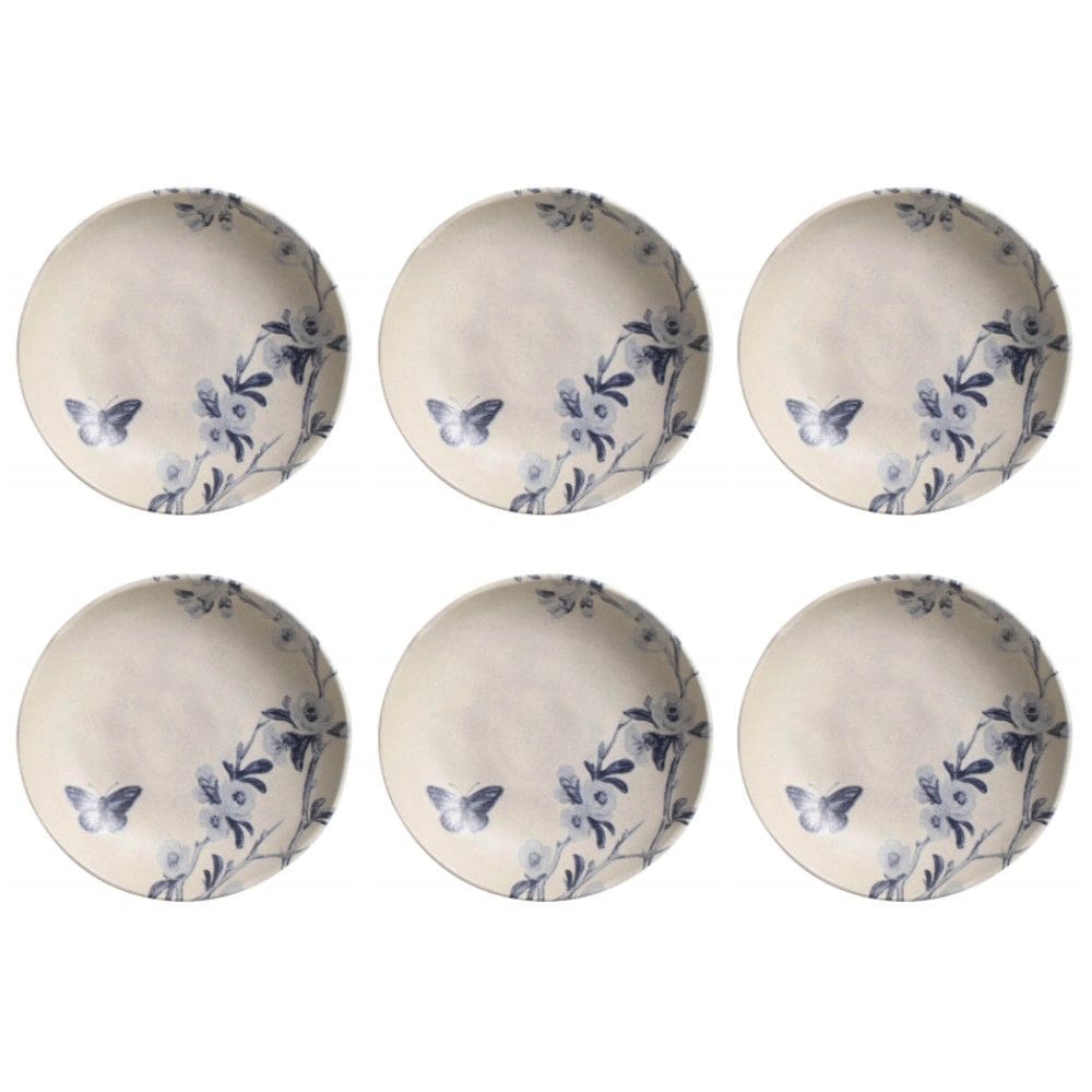 Conjunto de Pratos Fundos 06 Peças Bio Hallerbos Porto Brasil