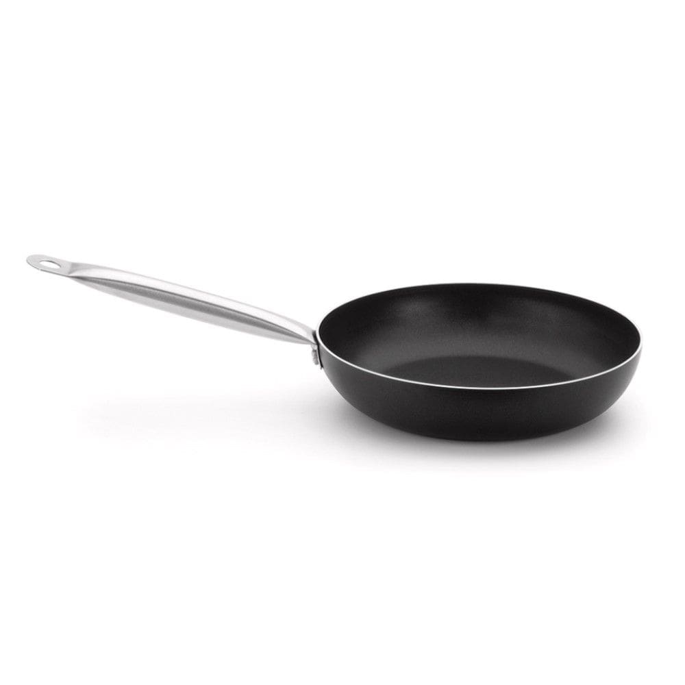 Frigideira Profissional Preta 28 cm 3 L em Alumínio com Revestimento Interno Antiaderente Multiflon