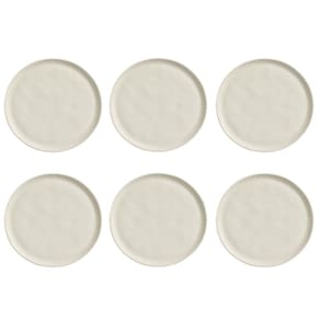 Conjunto de Pratos Rasos 06 Peças Linhas Clay Porto Brasil