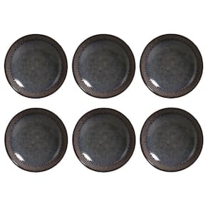 Conjunto de Pratos Fundos 06 Peças Linhas Titanium Porto Brasil