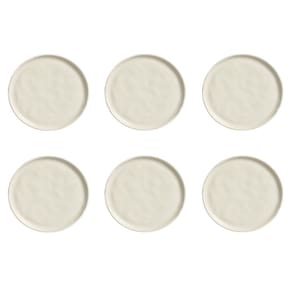 Conjunto de Pratos de Sobremesa 06 Peças Linhas Clay Porto Brasil