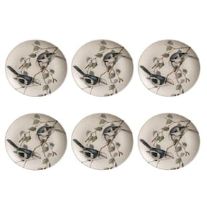 Conjunto de Pratos de Sobremesa 06 Peças Coup Lípsia Porto Brasil
