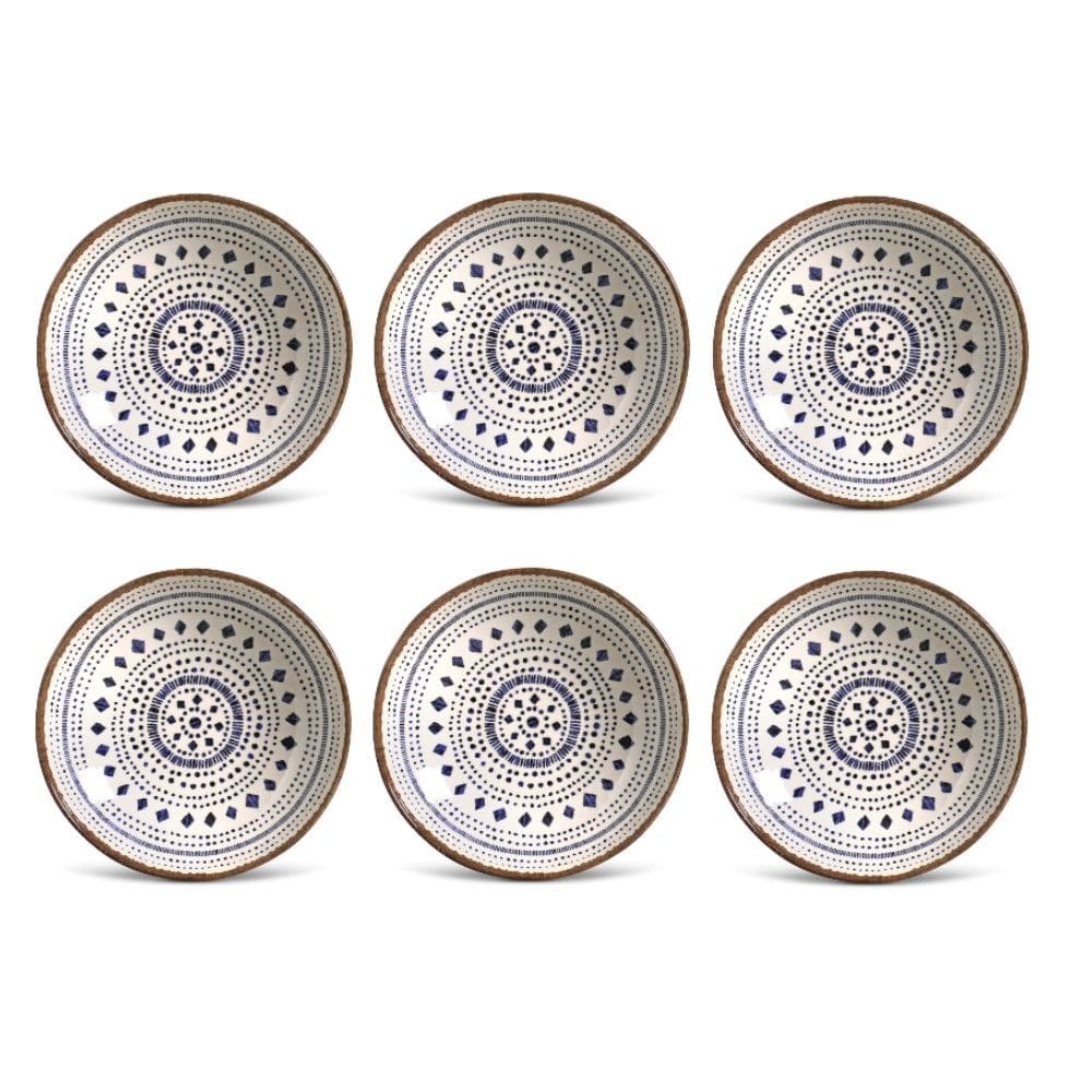 Conjunto de Pratos Fundos 06 Peças Coup Asteca Porto Brasil
