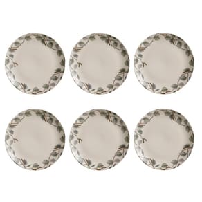 Conjunto de Pratos Rasos 06 Peças Coup Lípsia Porto Brasil