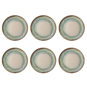 Conjunto de Pratos Rasos 06 Peças Coup Mediterrâneo Porto Brasil