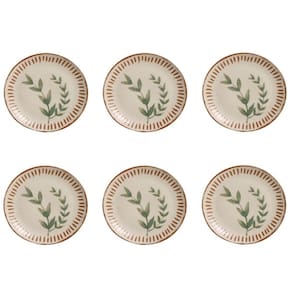 Conjunto de Pratos de Sobremesa 06 Peças Coup Magari Porto Brasil