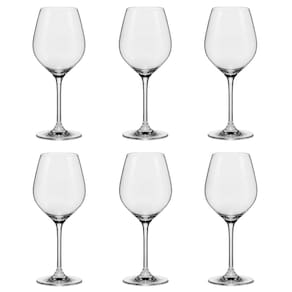 Conjunto de Taças de Cristal para Vinho Branco 6 Peças Oxford