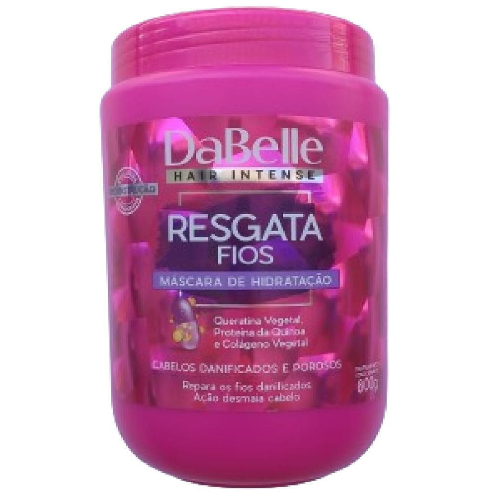 Máscara de Hidratação DaBelle Resgata Fios 800g