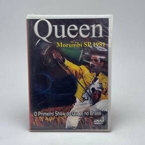 DVD Queen - Morumbi SP 1981 O 1º no Brasil