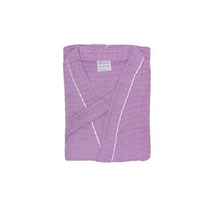 Roupão Atoalhado 100% Algodão Briza Lilas 4022 Tamanho M