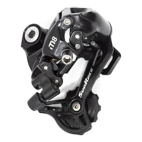 Cambio Traseiro Sunrace 8/9 Velocidades M83 Preto