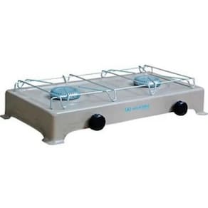 Fogão Camping 2 Bocas Araceba Modelo Acf-0101 Creme