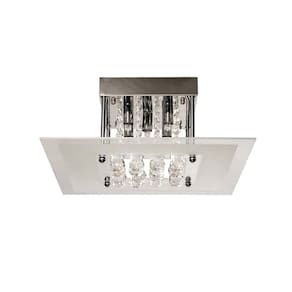Luminaria Plafon Roma Cristal Transparente Arquitetizze