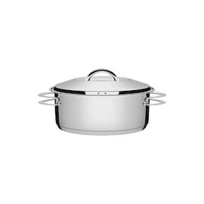 Caçarola Solar Rasa 20 cm 2,9 L em Aço Inox Fundo Triplo Tramontina 62503/200