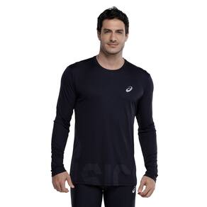 Camiseta Masculina ASICS Manga Longa Leve com Proteção UV