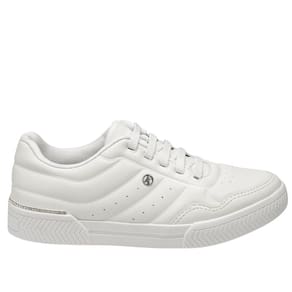 Tênis Casual Kolosh Branco Cano Baixo Slip On Com Strass Solado Confortável C3013 0020 - Feminino