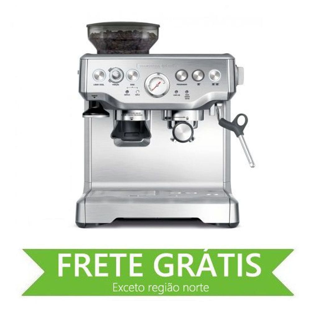 Cafeteira Elétrica Express Pro em Aço Inox com Moedor 2 L 127 V Tramontina by Breville 69066/011